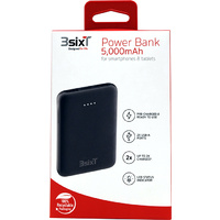 Power Bank 5,000mAh - 3SIXT